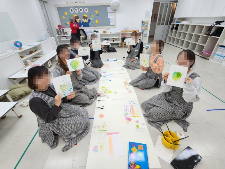 렌쥴리에듀테인먼트 웃는그림프로젝트 & 평촌 꿈열매 유치원 교사 교육  