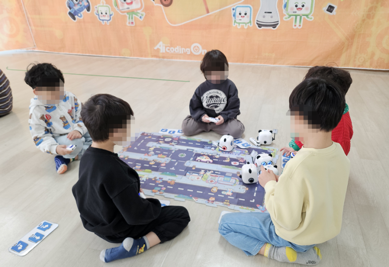 화성 청연초병설유치원에서 AI 찾아가는 코딩ON 